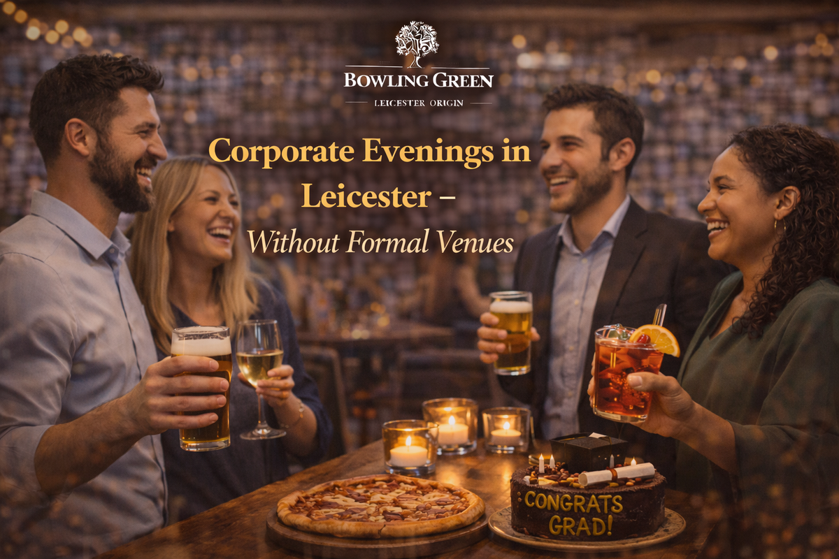 Corporate Evenings in Leicester Without Formal Venues