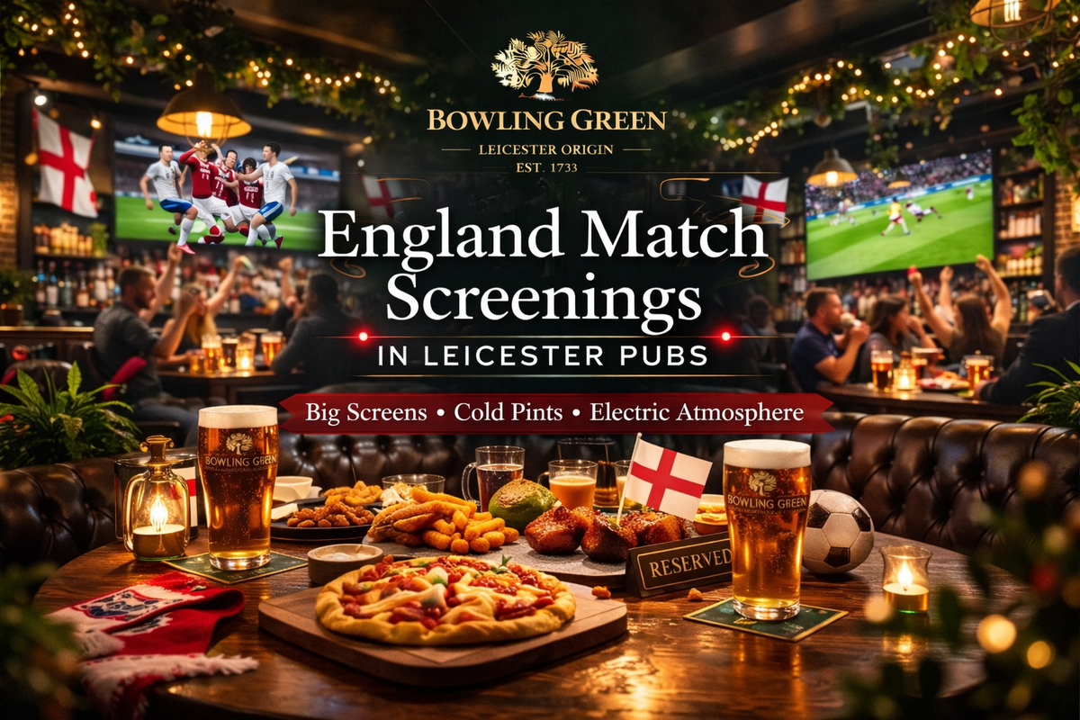 England Match Screenings in Leicester Pubs
