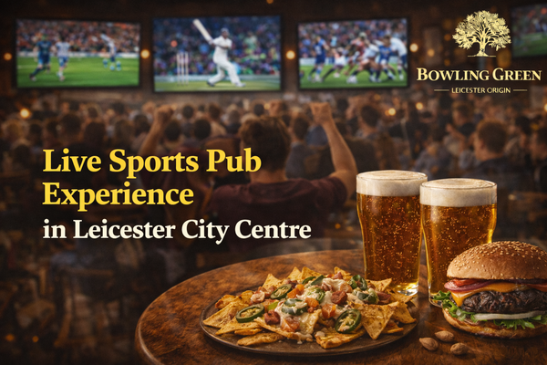 Live Sports Pub Experience in Leicester City Centre