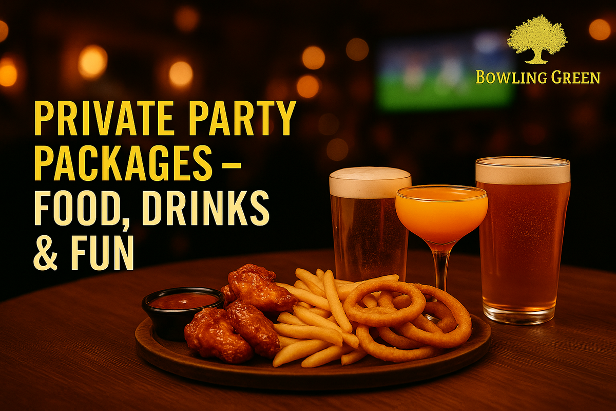 Private Party Packages – Food, Drinks & Fun